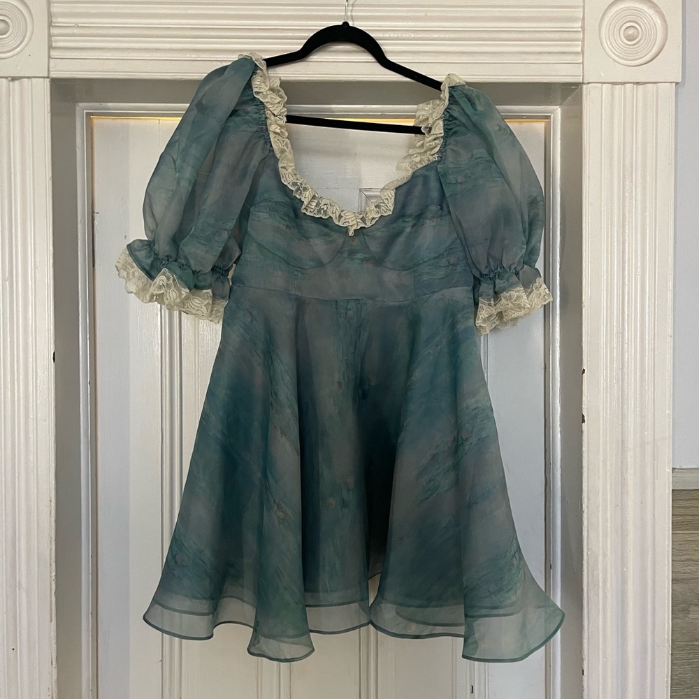 NWT Limited edition Monet lace selkie gown XL - Picture 2 of 11